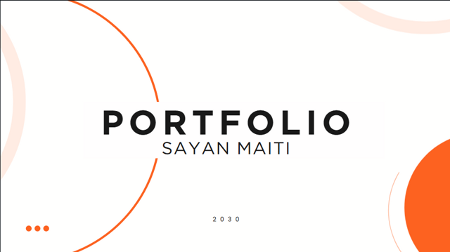 Sayan Portfolio